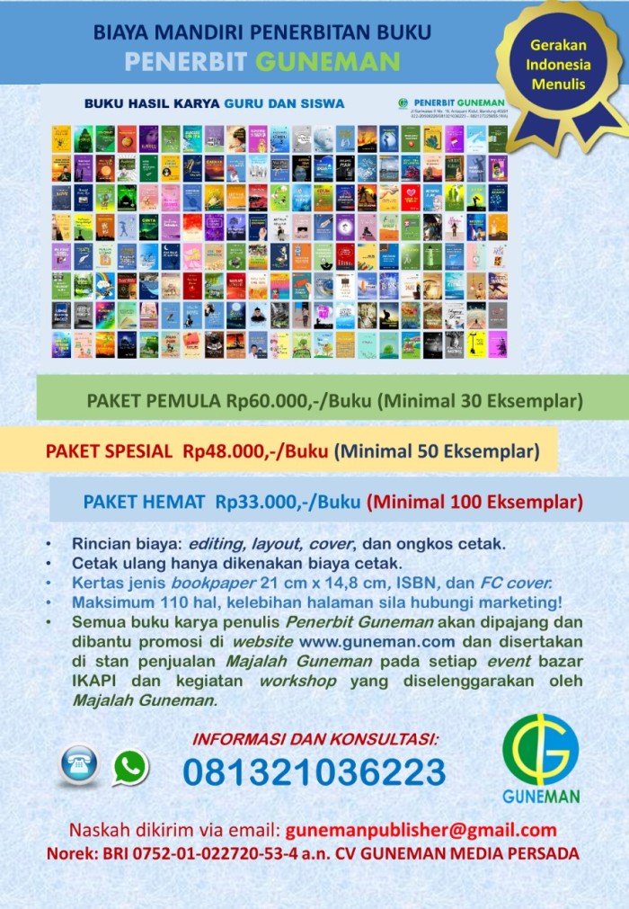 Detail Biaya Penerbitan Buku Nomer 16
