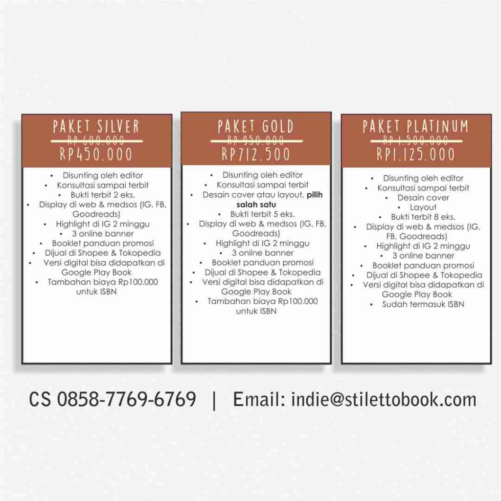 Detail Biaya Penerbitan Buku Nomer 21