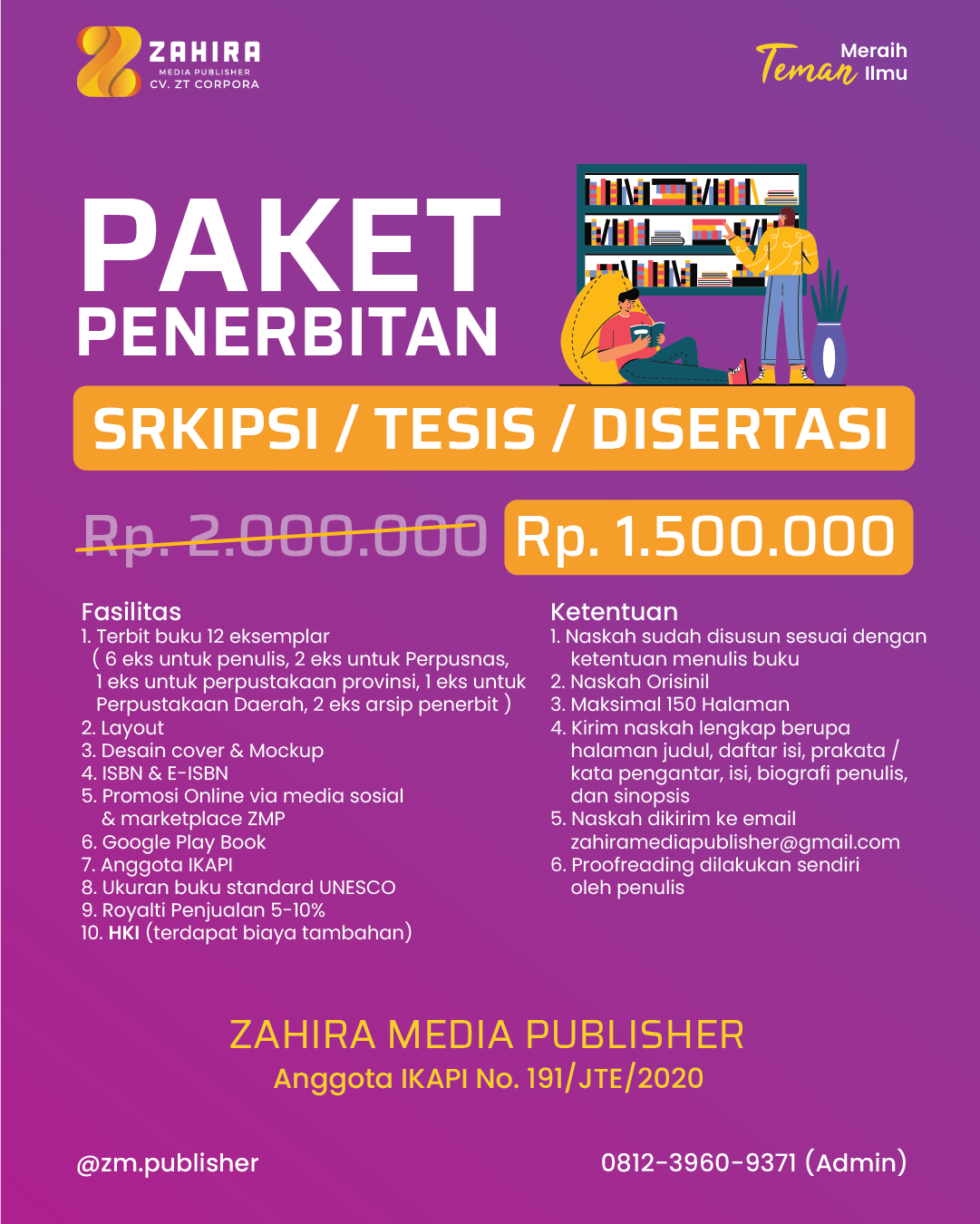 Detail Biaya Penerbitan Buku Nomer 31