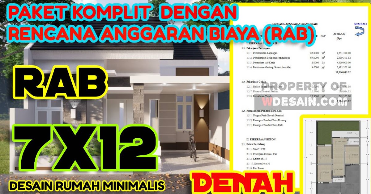 Detail Biaya Pondasi Rumah Ukuran 7x12 Nomer 9