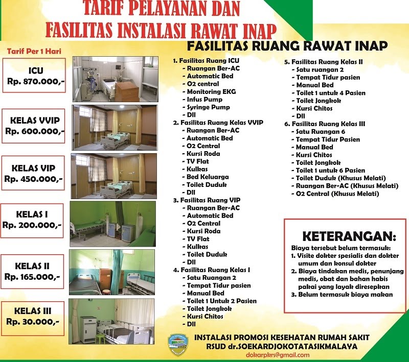 Detail Biaya Rawat Inap Rumah Sakit Umum Nomer 5