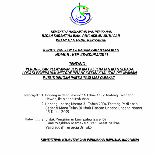 Detail Biaya Surat Karantina Hewan Nomer 30