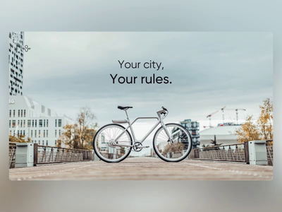 Detail Bicycle Powerpoint Template Free Nomer 40