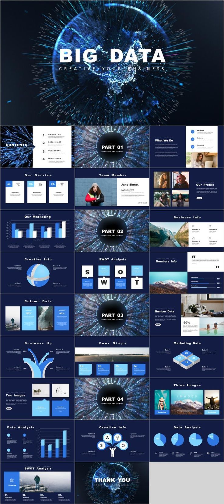 Detail Big Data Powerpoint Template Free Nomer 21