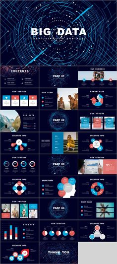 Detail Big Data Powerpoint Template Free Nomer 40