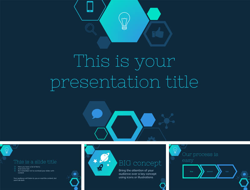Detail Big Data Powerpoint Template Free Nomer 48