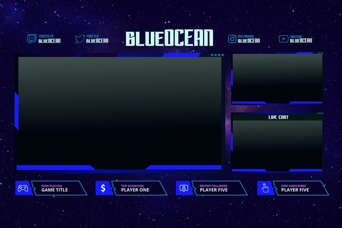 Detail Big Stream Template Nomer 3