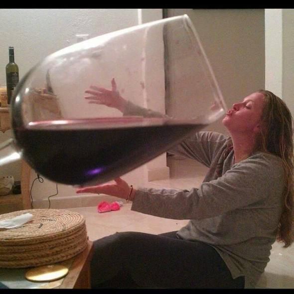 Big Wine Glass Meme - KibrisPDR