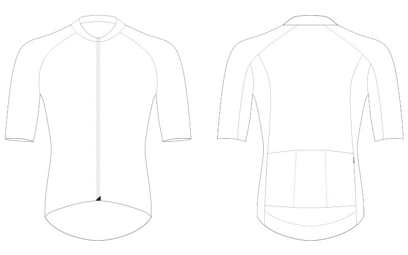 Detail Bike Jersey Design Template Nomer 2