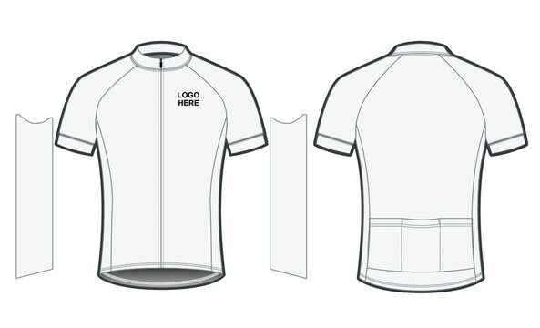 Detail Bike Jersey Design Template Nomer 3