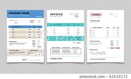 Detail Bill Design Template Nomer 28