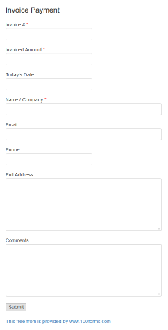 Detail Bill Html Template Nomer 47
