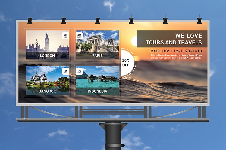 Detail Billboard Design Template Nomer 49