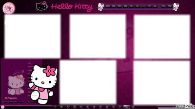 Detail Bingkai Foto Hello Kitty Untuk Edit Foto Nomer 24