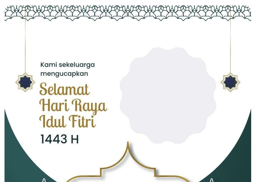 Detail Bingkai Foto Ucapan Selamat Hari Raya Idul Fitri Nomer 36