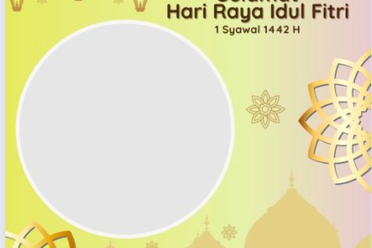 Detail Bingkai Foto Ucapan Selamat Hari Raya Idul Fitri Nomer 39