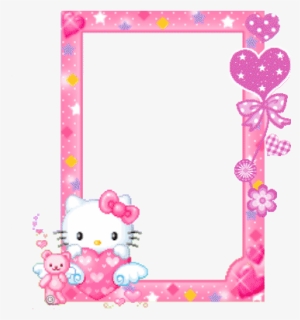 Detail Bingkai Hello Kitty Nomer 10