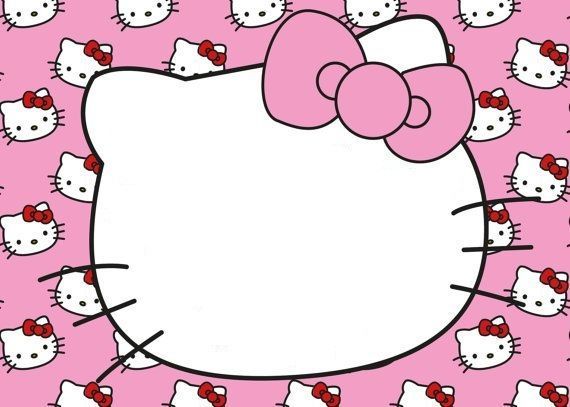 Detail Bingkai Hello Kitty Nomer 5