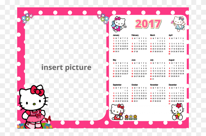 Detail Bingkai Hello Kitty Pink Nomer 22