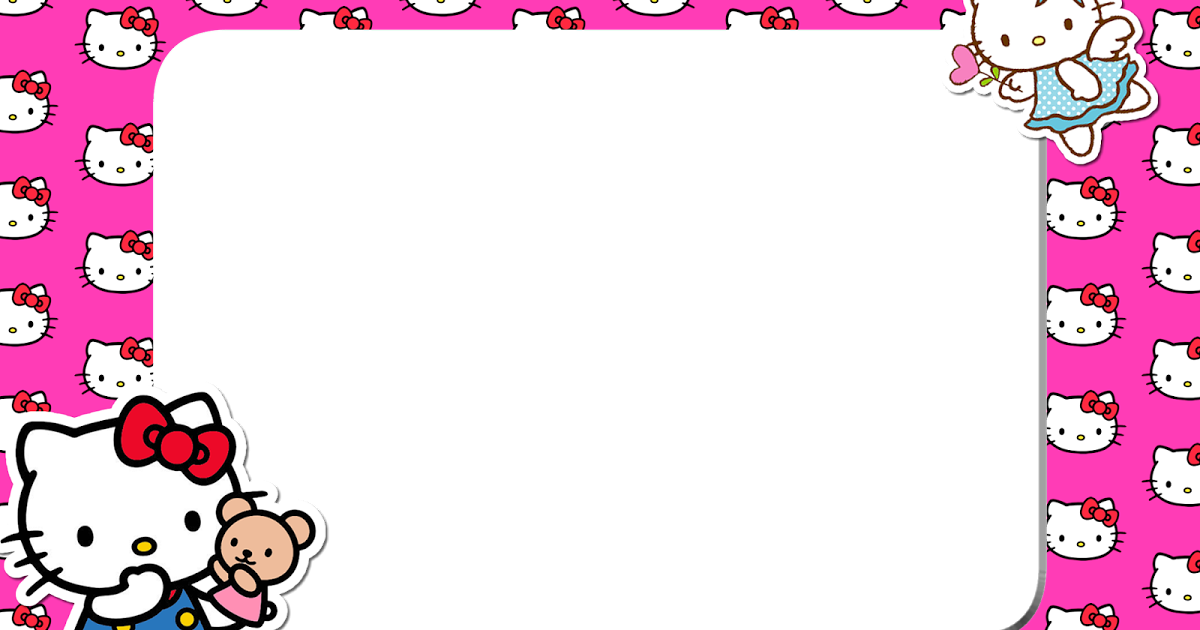 Detail Bingkai Hello Kitty Png Nomer 37