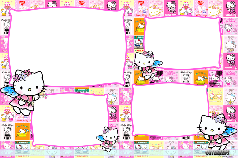 Detail Bingkai Hello Kitty Png Nomer 45