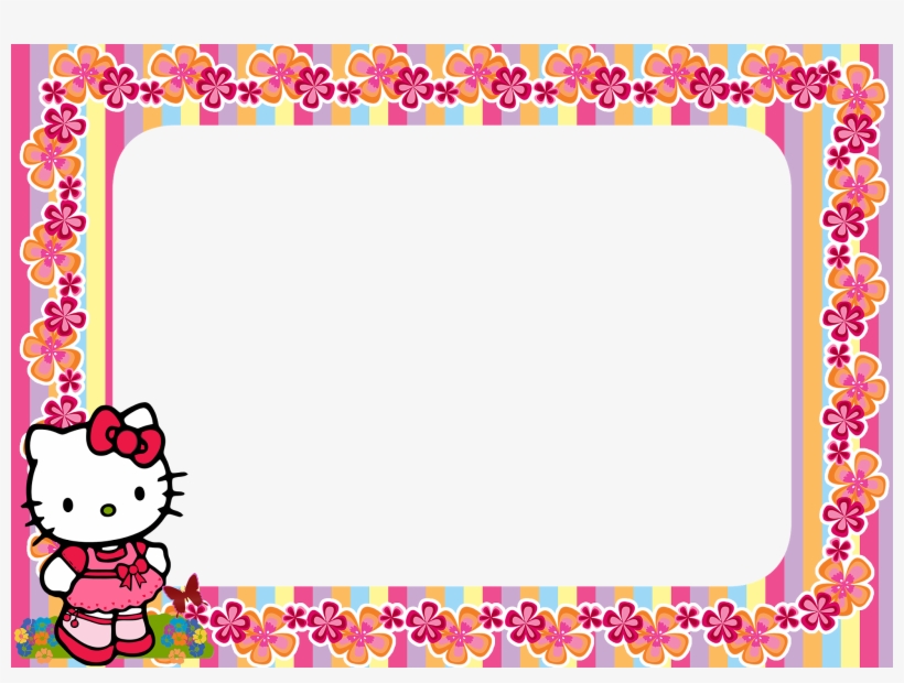 Detail Bingkai Hello Kitty Png Nomer 8