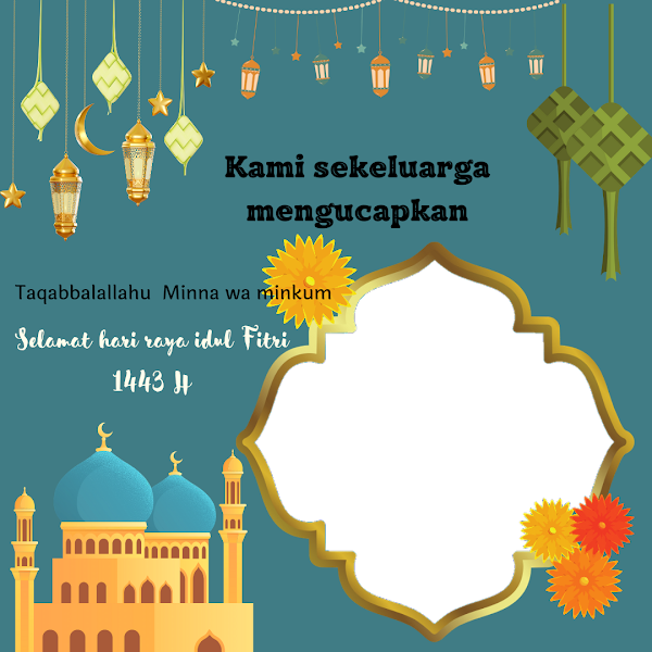 Detail Bingkai Kartu Ucapan Lebaran Koleksi Nomer 53
