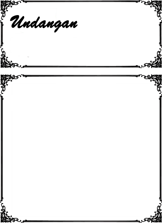 Detail Bingkai Undangan Png Download Nomer 12