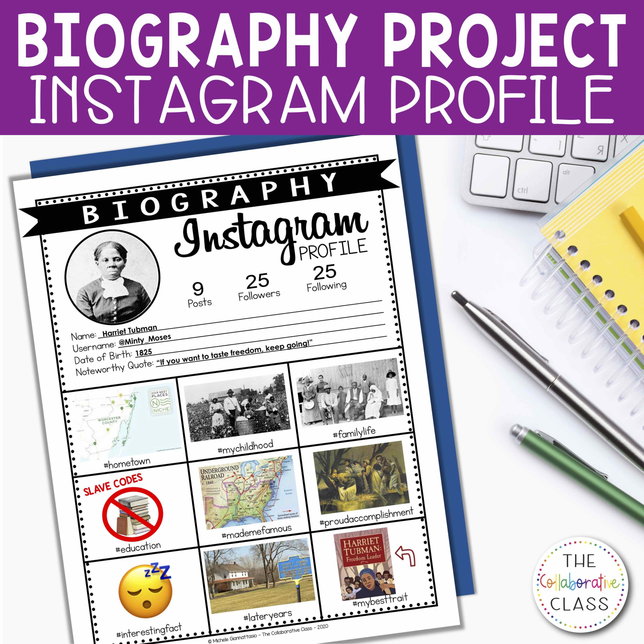Detail Biography Project Template Nomer 17
