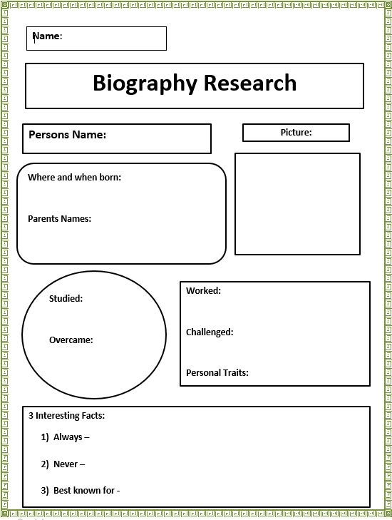 Detail Biography Project Template Nomer 31