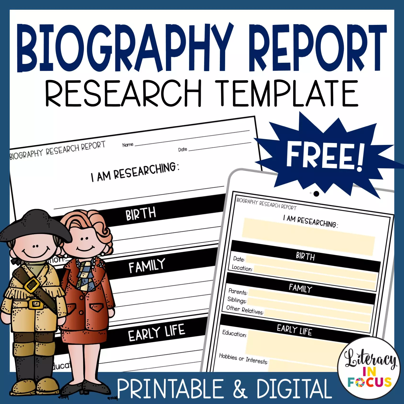 Detail Biography Project Template Nomer 5