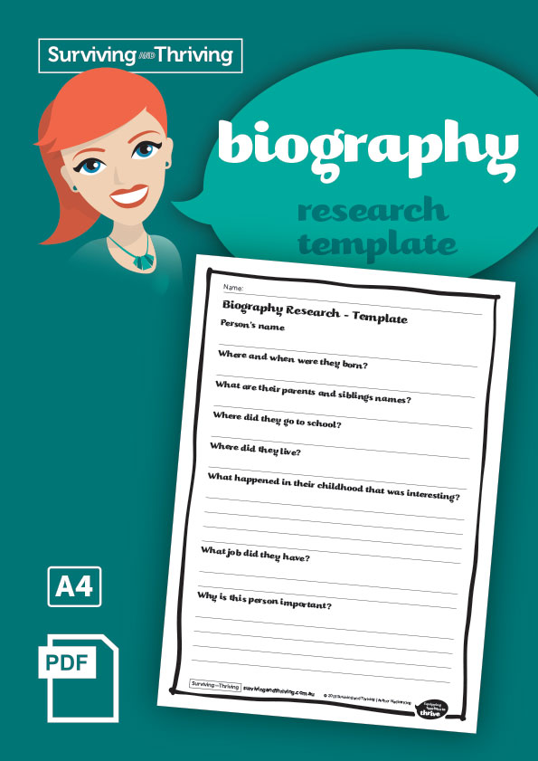 Detail Biography Project Template Nomer 32