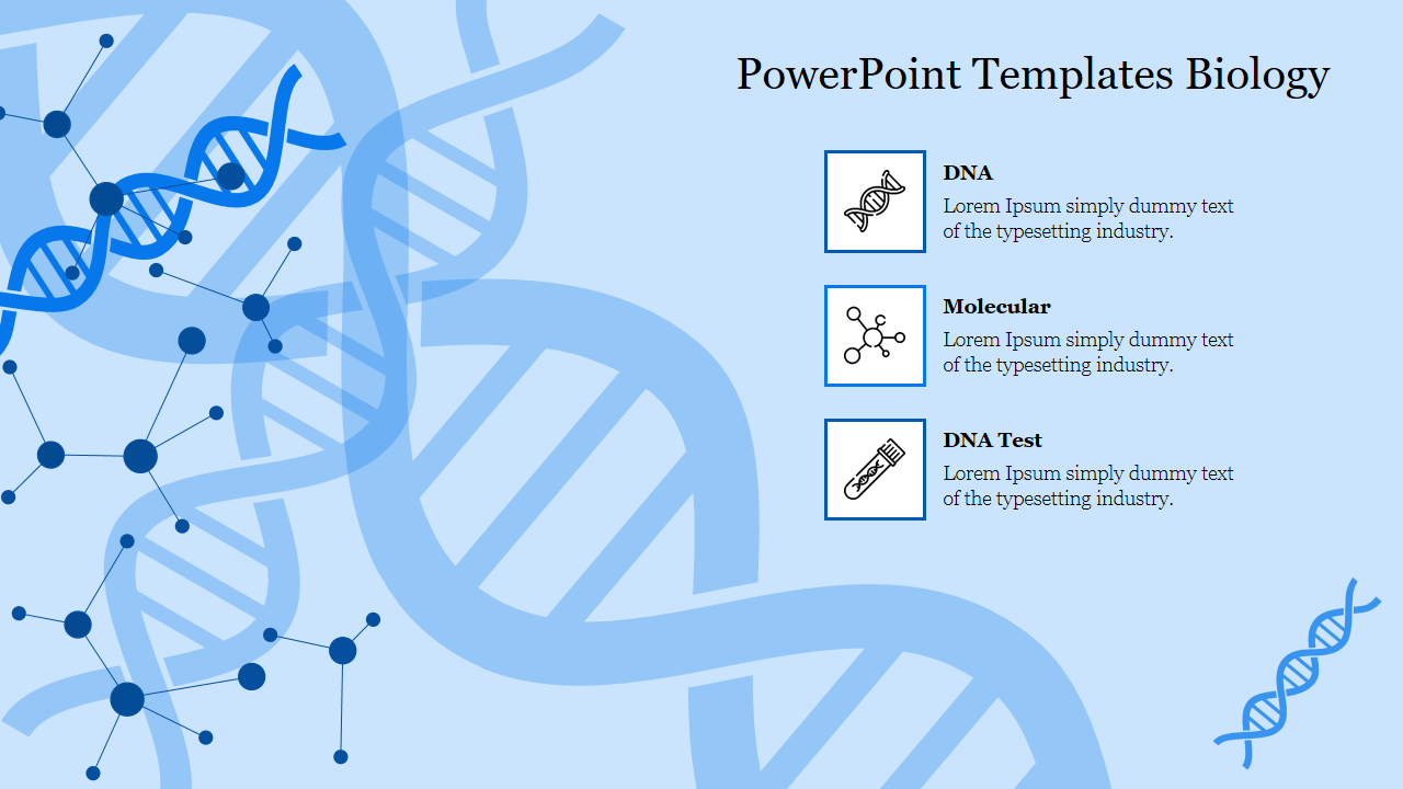 Detail Biology Powerpoint Template Nomer 10