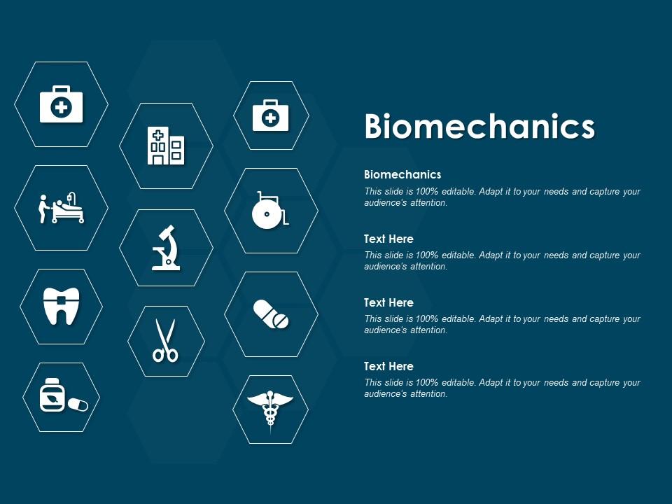 Biomechanics Powerpoint Template - KibrisPDR