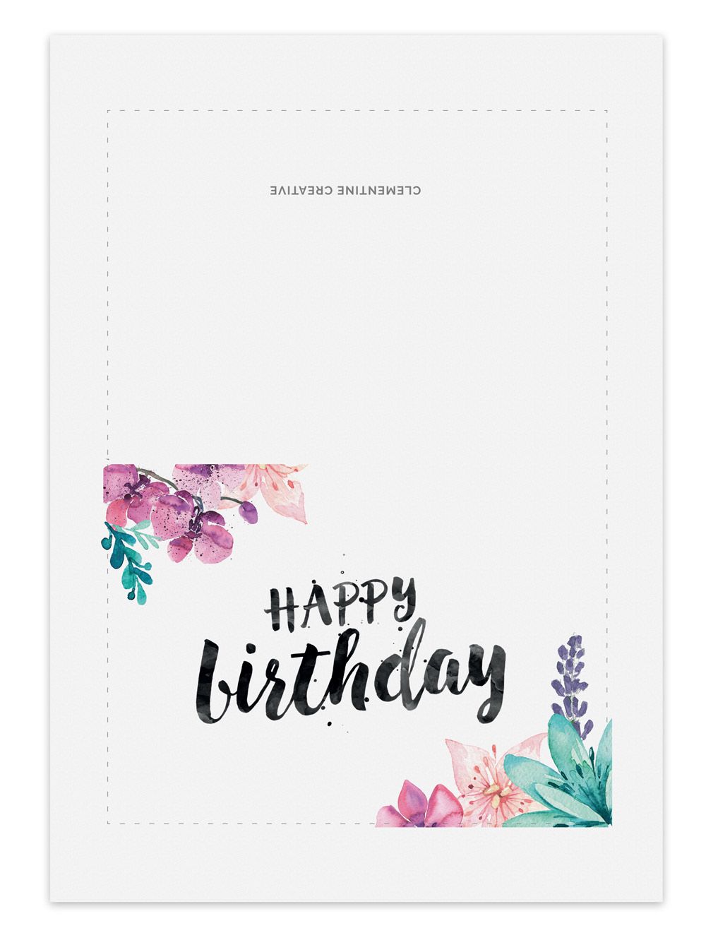 Detail Birthday Card Template For Girlfriend Nomer 4