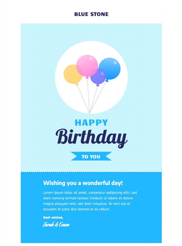 Detail Birthday Email Template Nomer 28