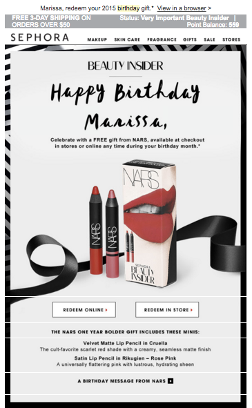 Detail Birthday Email Template Nomer 43