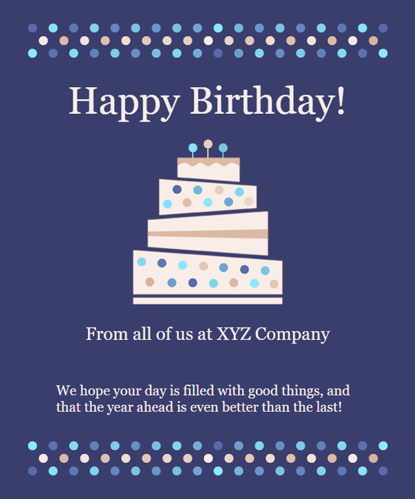 Detail Birthday Email Template Nomer 6
