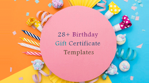 Detail Birthday Gift Card Template Nomer 31