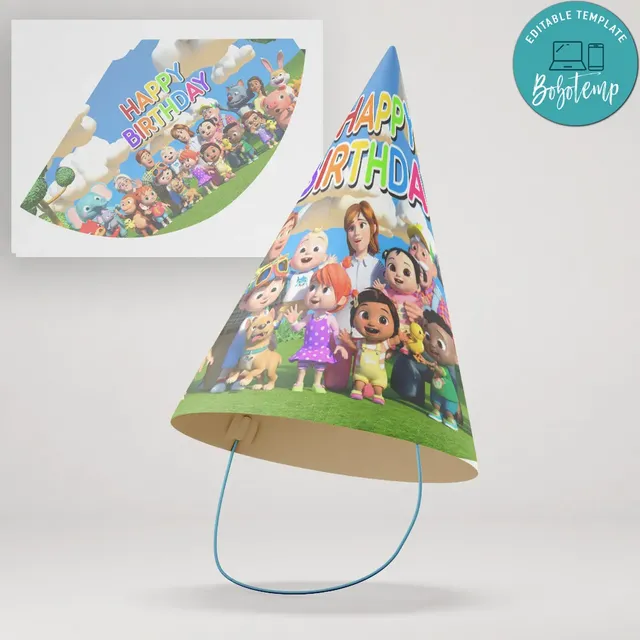Detail Birthday Hat Template Nomer 31