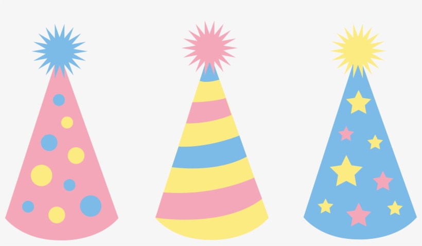Detail Birthday Hat Template Vector Nomer 9