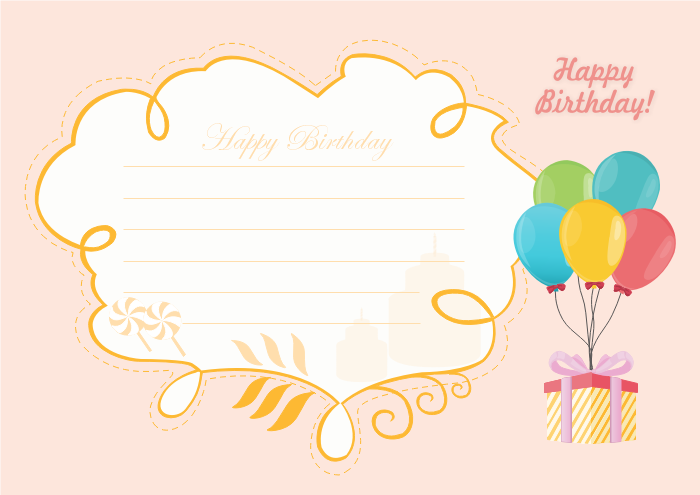 Detail Birthday Letter Template Nomer 20