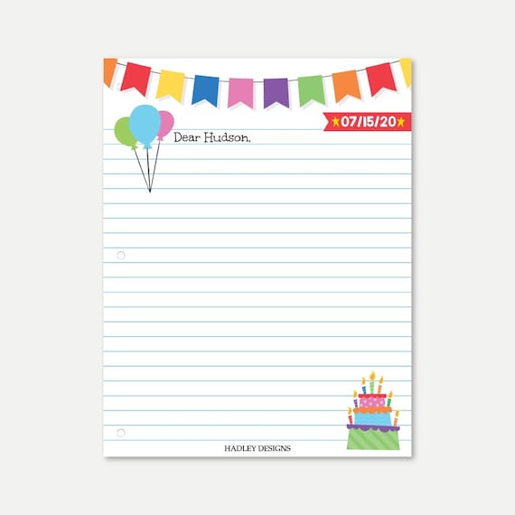 Detail Birthday Letter Template Nomer 21