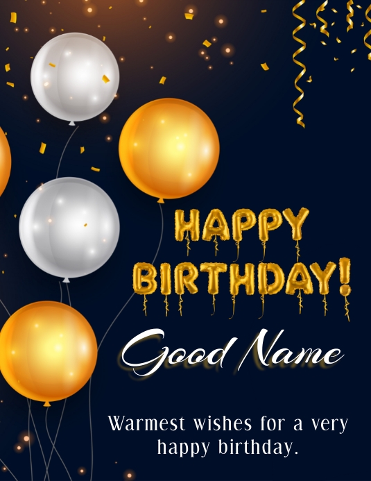 Detail Birthday Letter Template Nomer 47