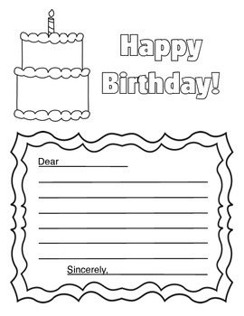Detail Birthday Letter Template Nomer 8