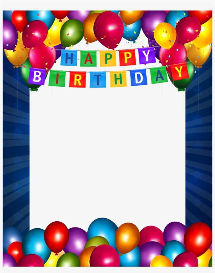 Detail Birthday Template Png Nomer 13