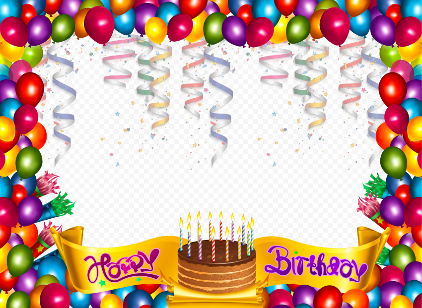 Detail Birthday Template Png Nomer 14