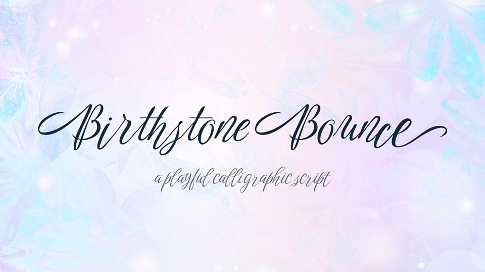 Detail Birthstone Font Free Download Nomer 2