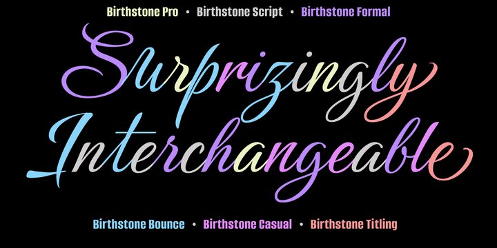 Detail Birthstone Font Free Download Nomer 5