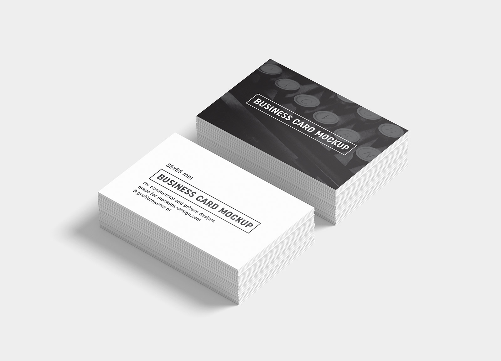 Detail Black And White Business Card Template Nomer 33